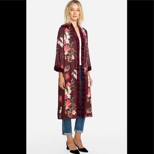 NWT Johnny Was VELVET MIX KIMONO